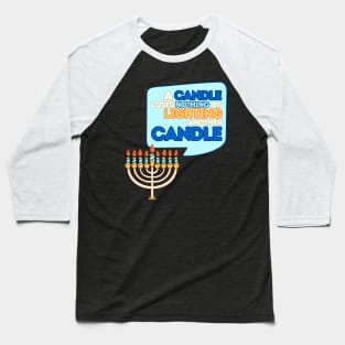 Hanukkah: Shine Bright, Share Light Baseball T-Shirt
